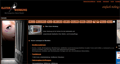 Desktop Screenshot of elster-werbung.de